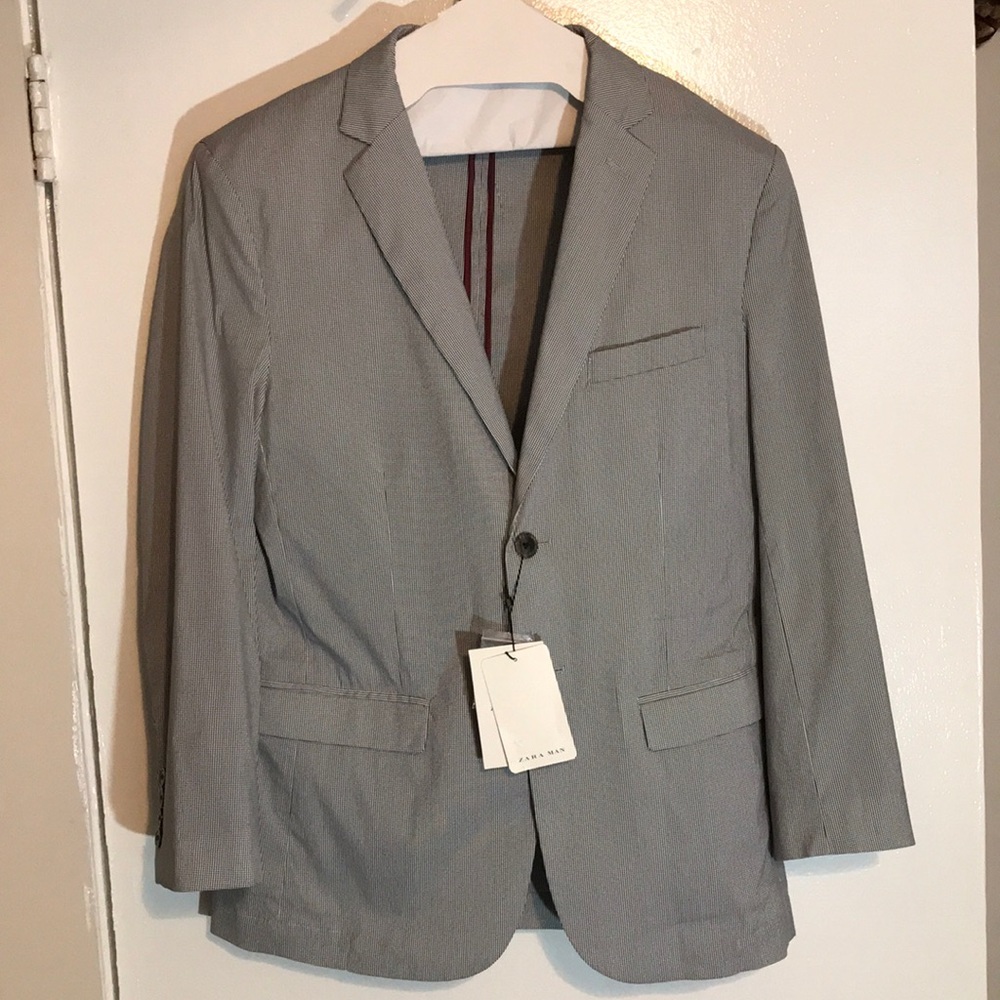 NWT Zara man 40R lightweight blazer